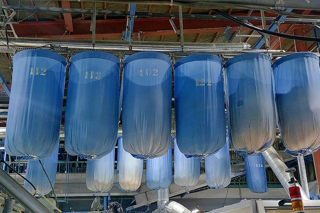 搬送バッグシステムの様子